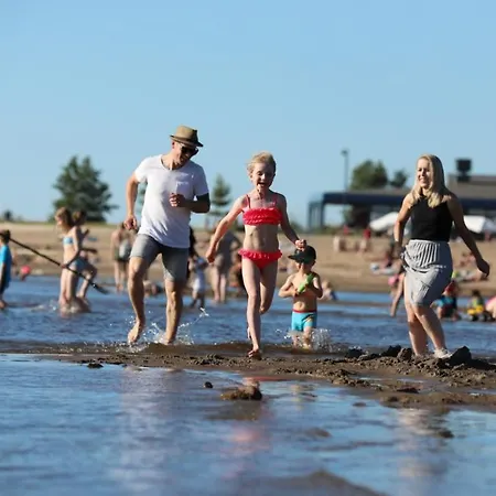 Lägenhetshotell Nallikari Seaside Aalto Uleåborg