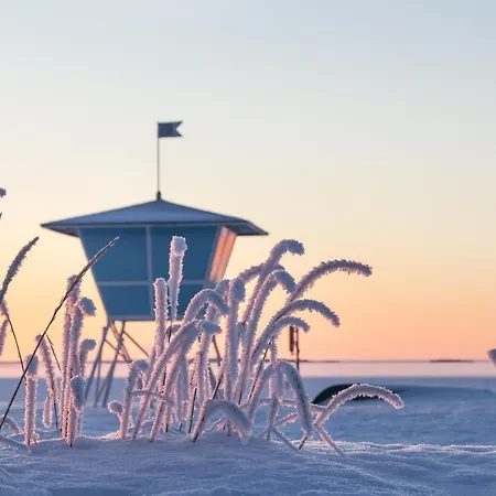 Nallikari Seaside Aalto Lägenhetshotell Uleåborg